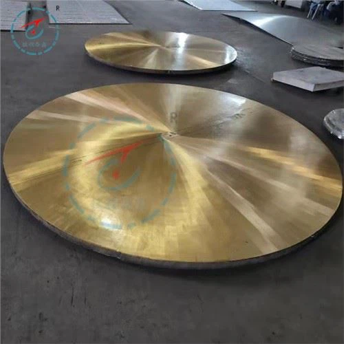 Kobberbeklædt stålrørsplade