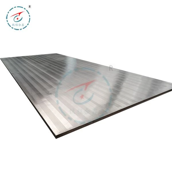 Zirconium titanium stål kompositplade